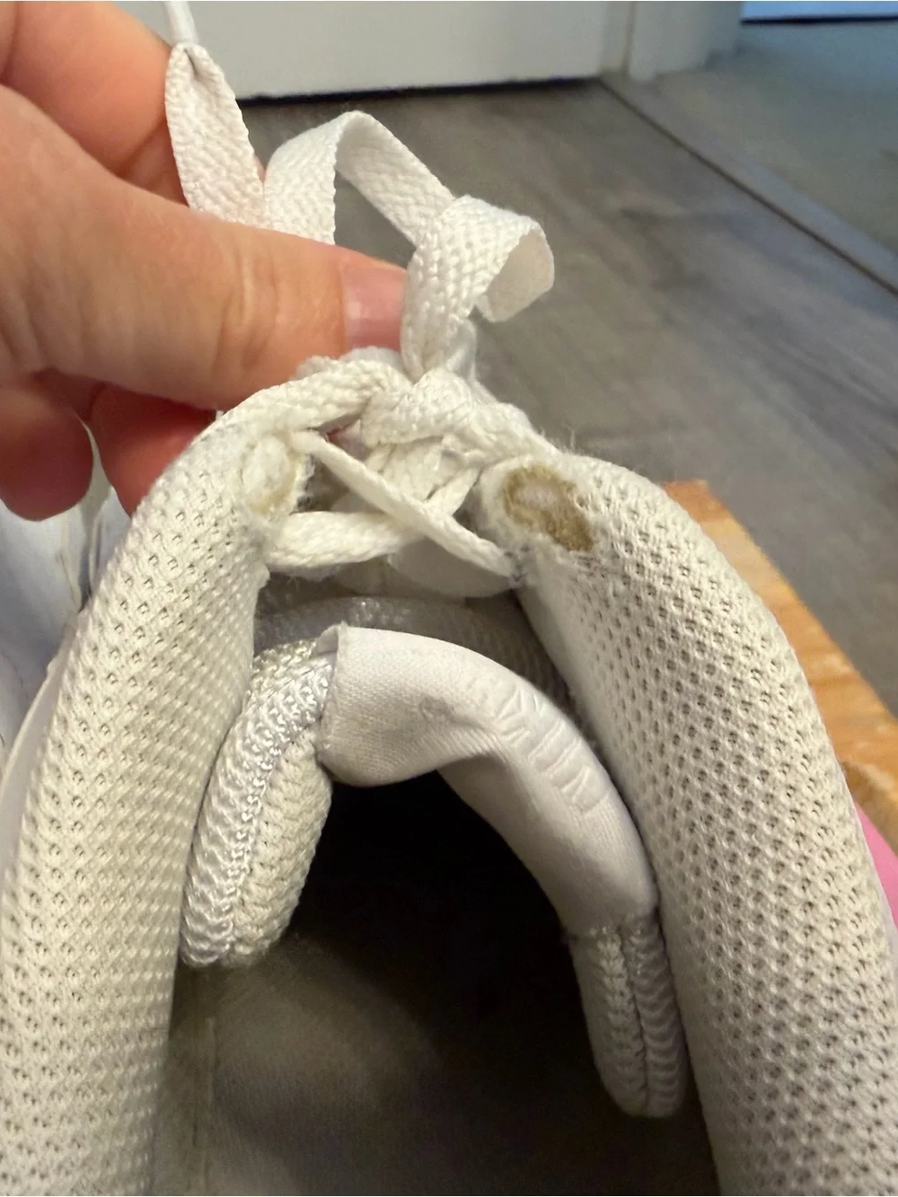 Nike Off-White Leather Low-Top Sneakers